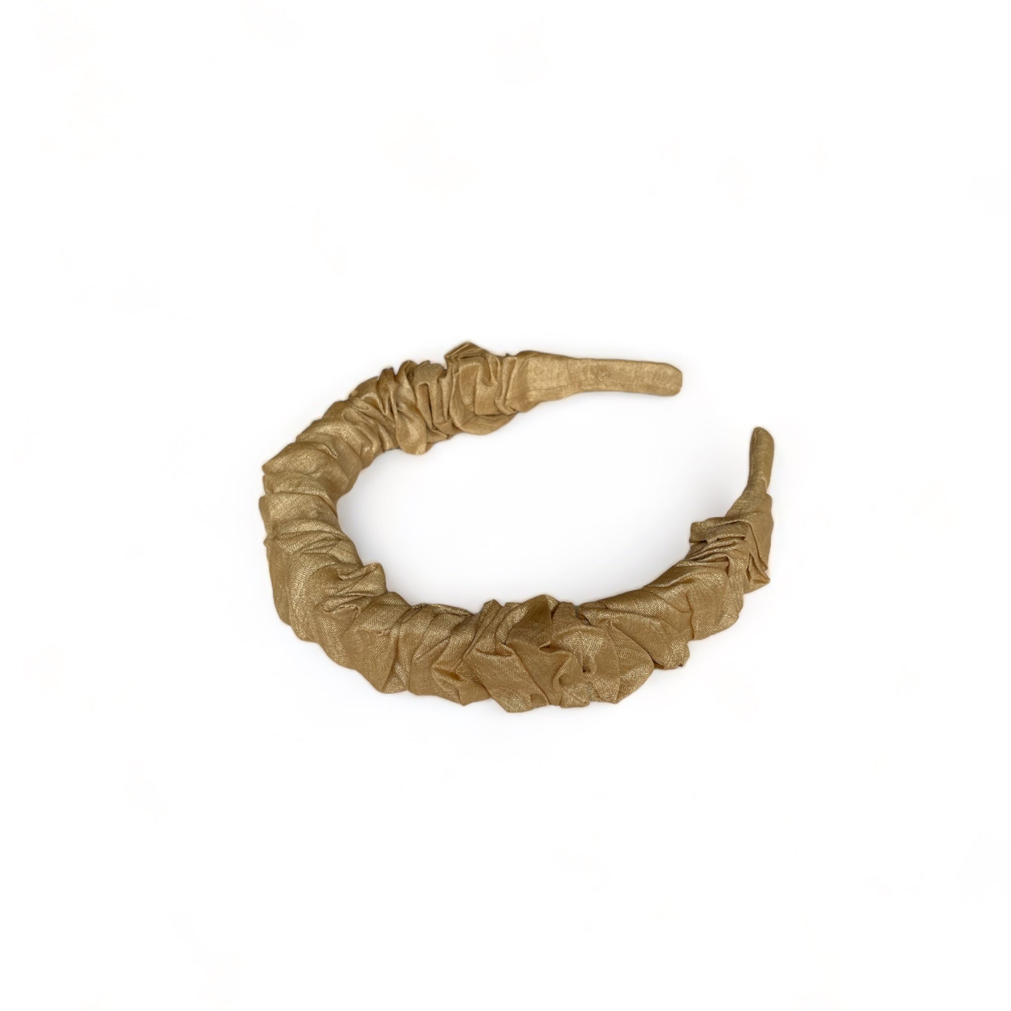 Gathered_gold_silk_headband_Ruhmee_1