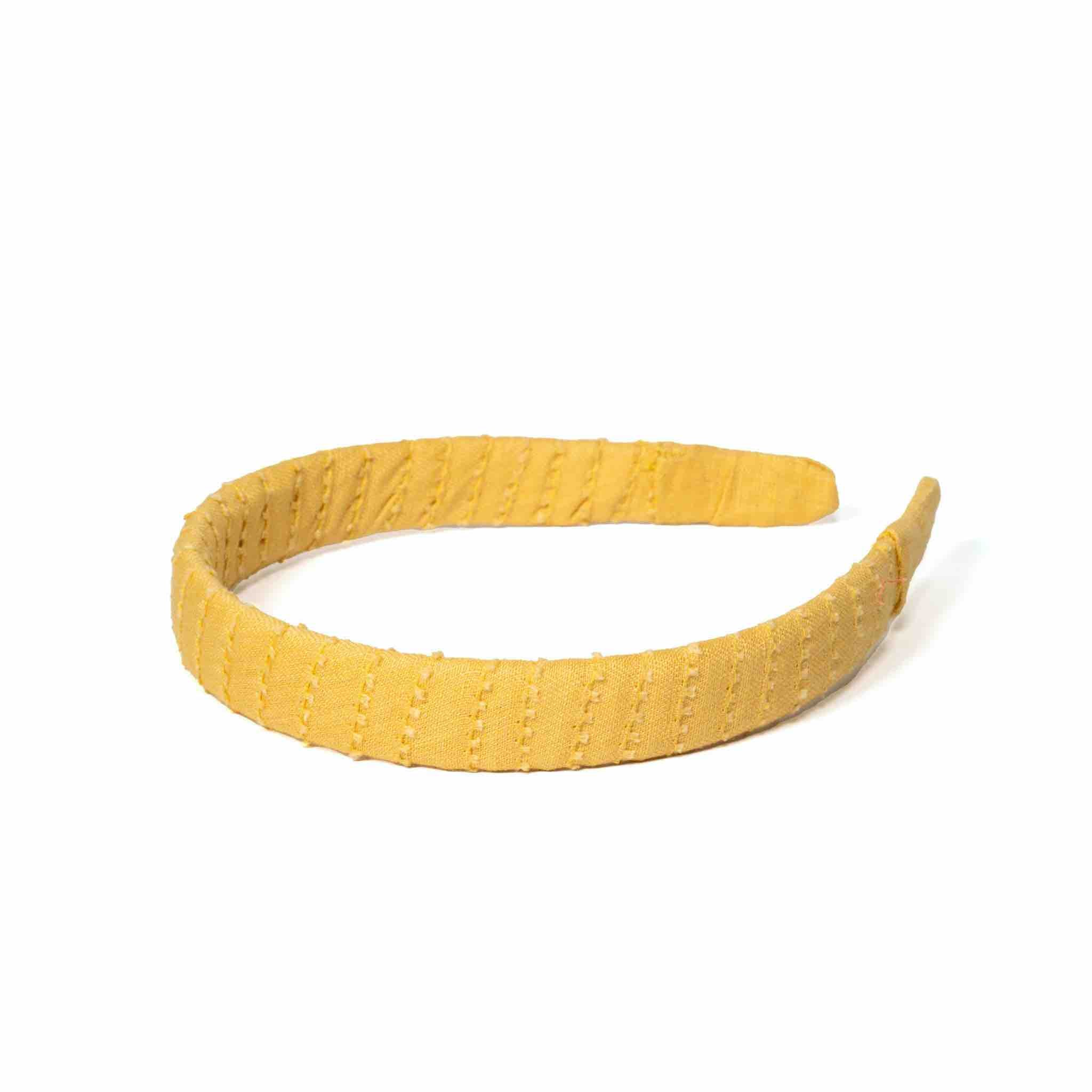Ribbon Headband - Yellow