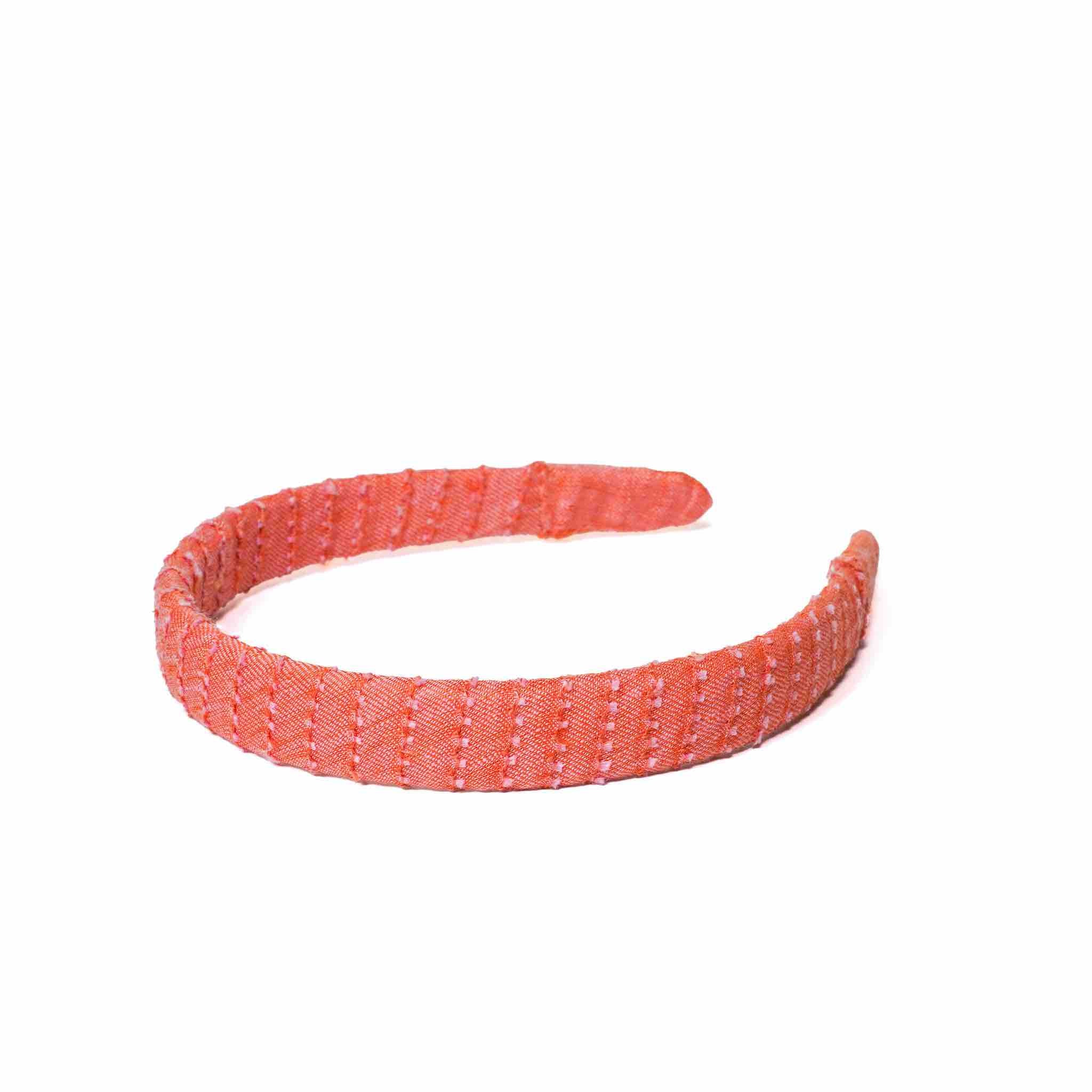Ribbon Headband - Peach