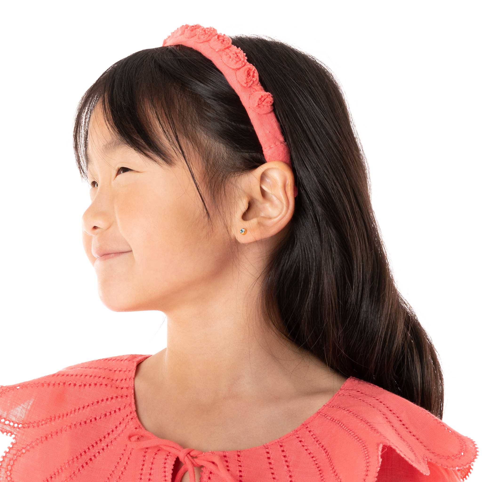 Blossom Headband - Coral