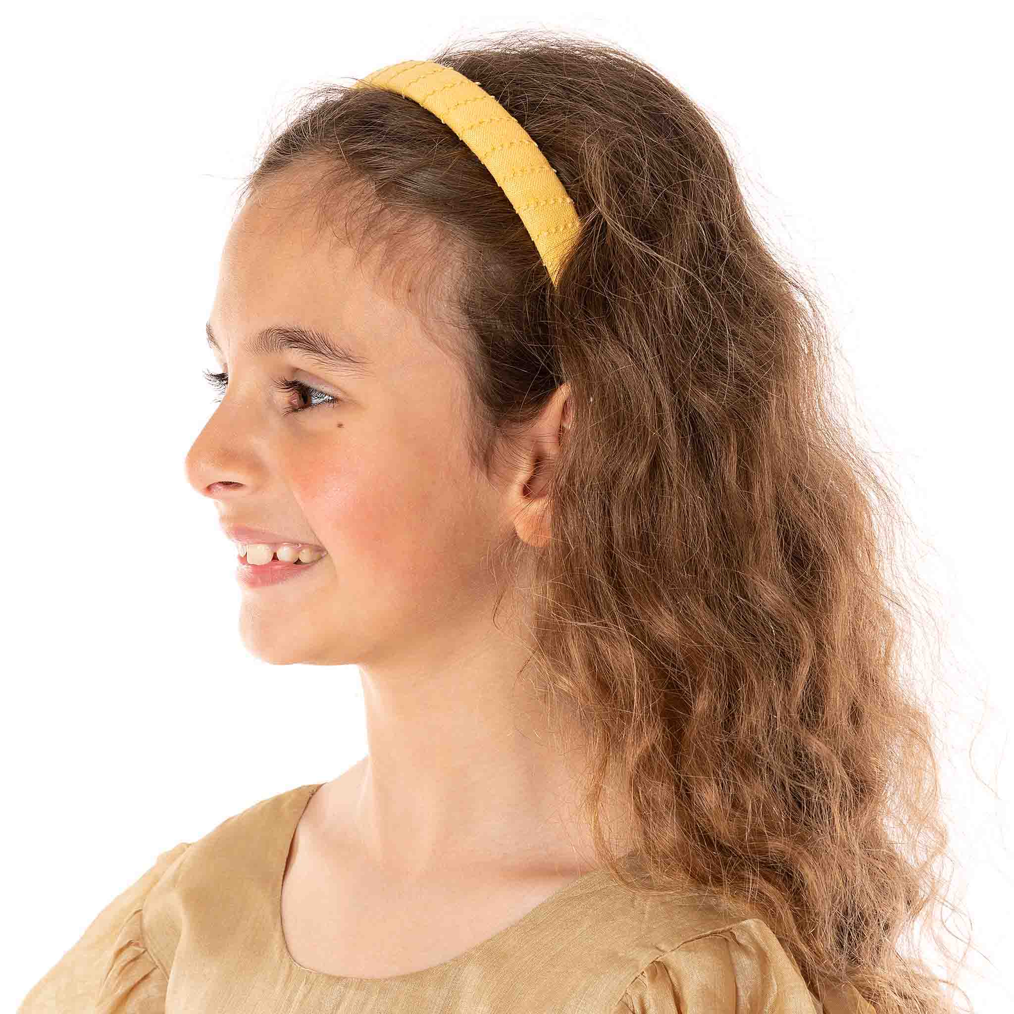 Ribbon Headband - Yellow