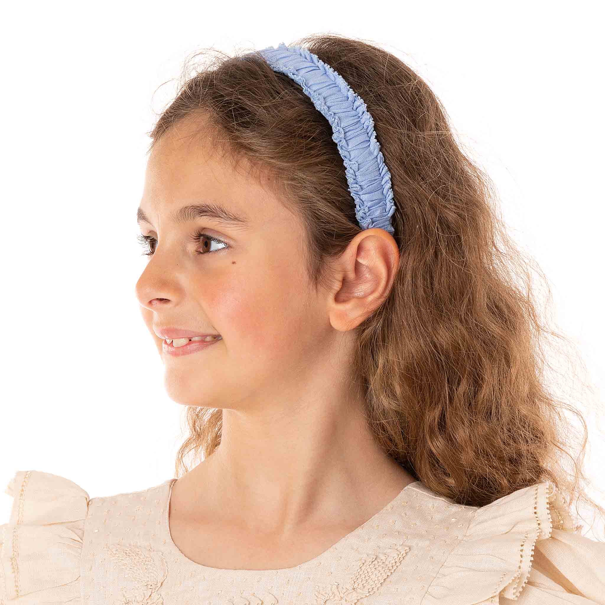 Scrunch Headband - Blue