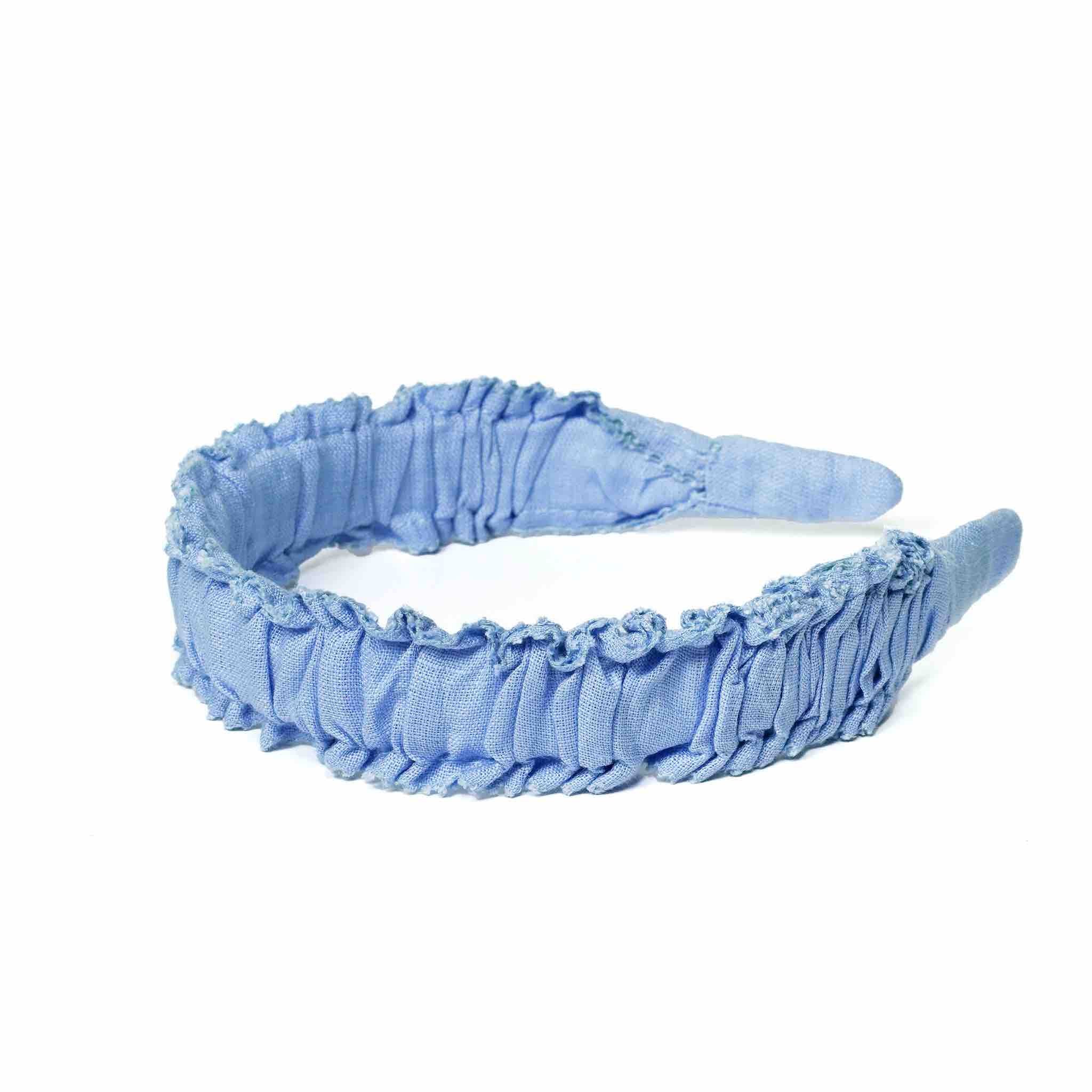 Scrunch Headband - Blue