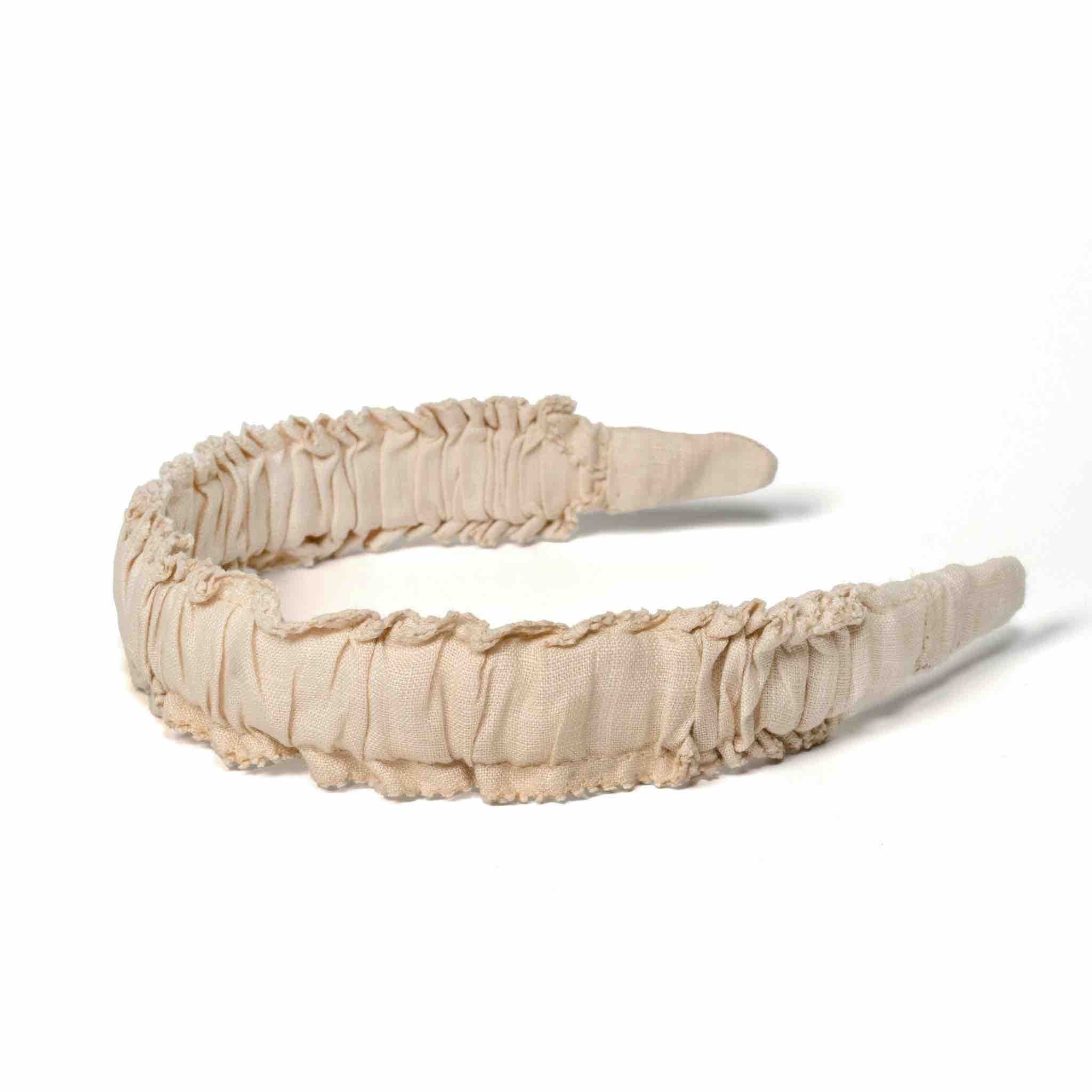 Scrunch Headband - Cream
