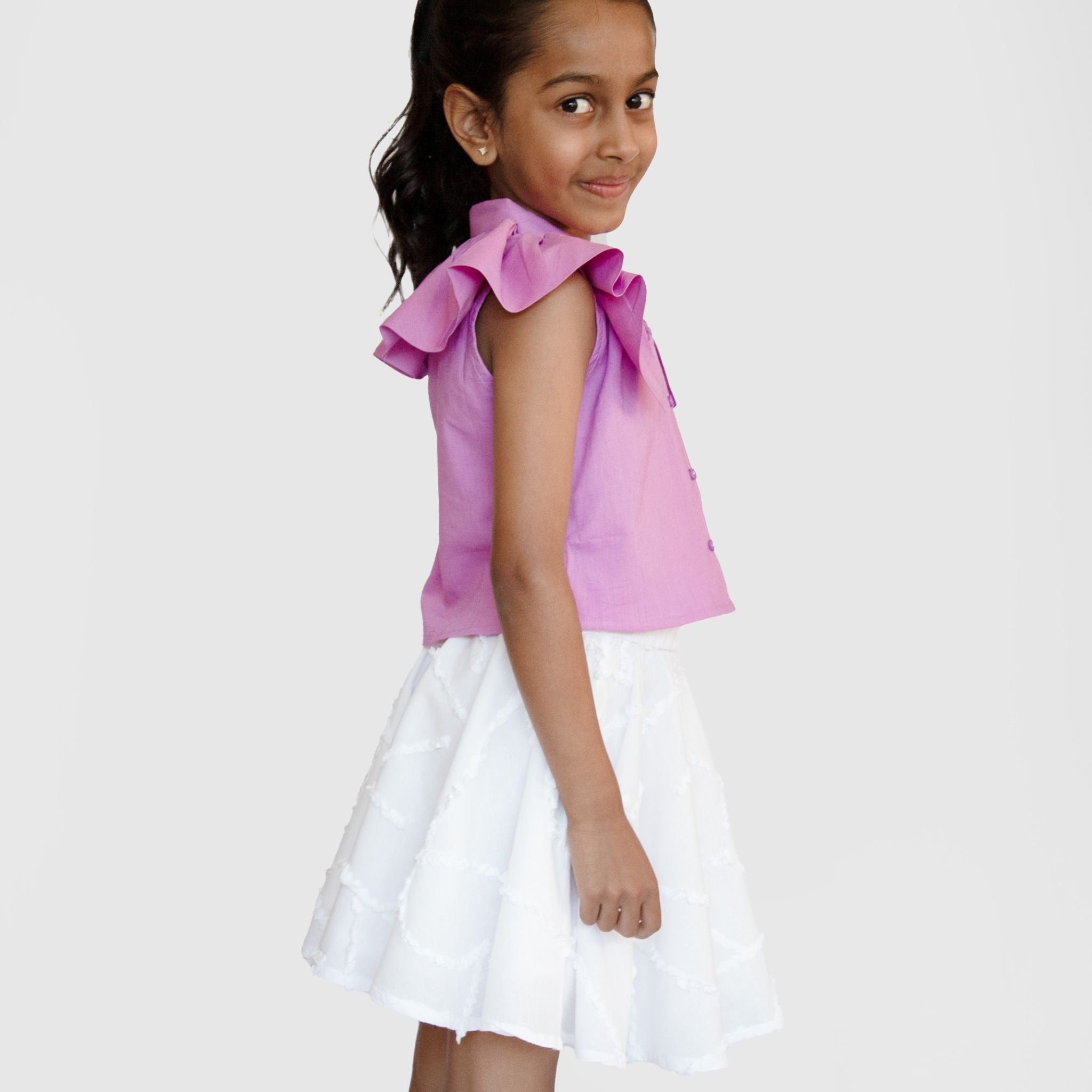 The Riva Mauve Top