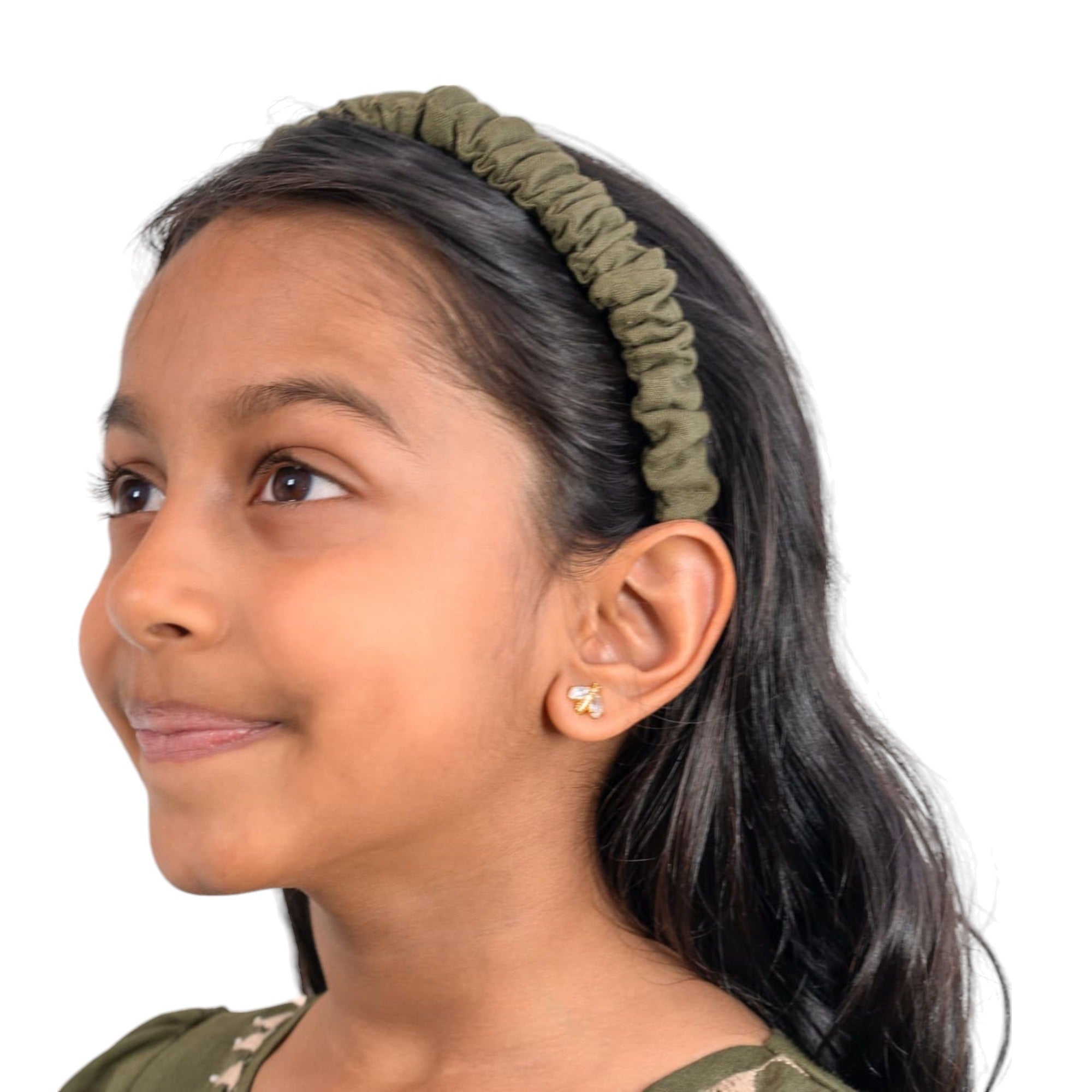 Gathered Headband - Olive