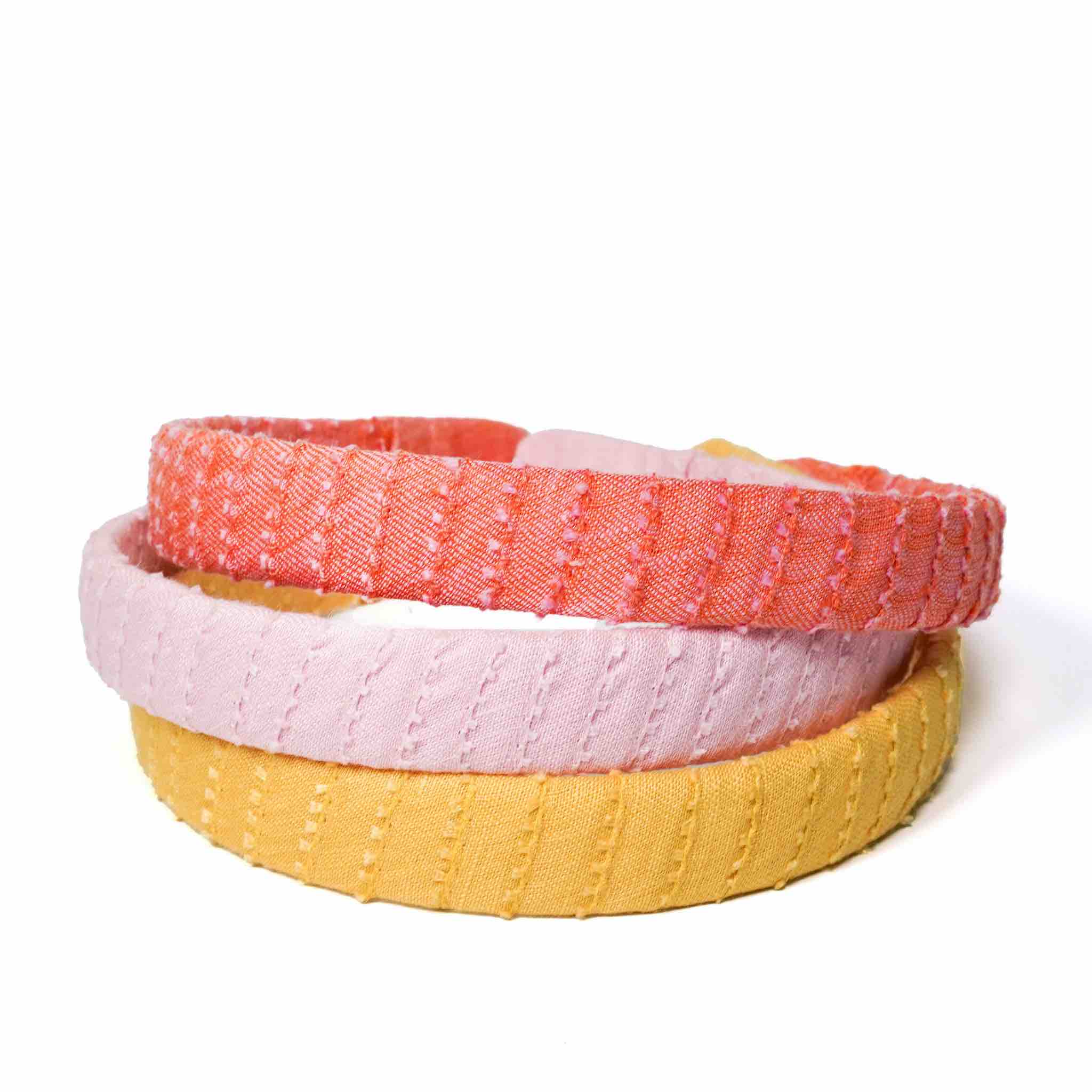 Ribbon Headband - Peach