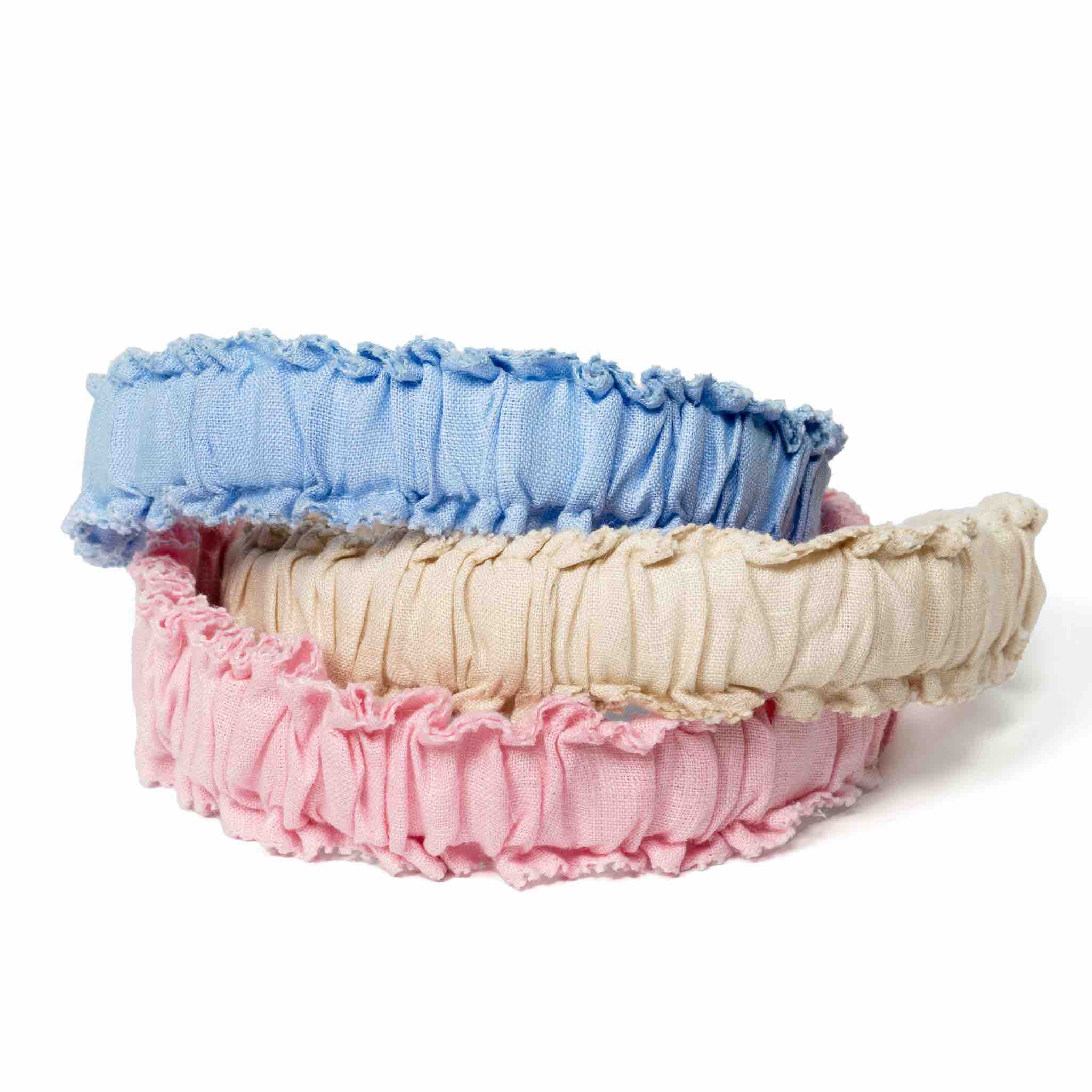 Scrunch Headband - Blue